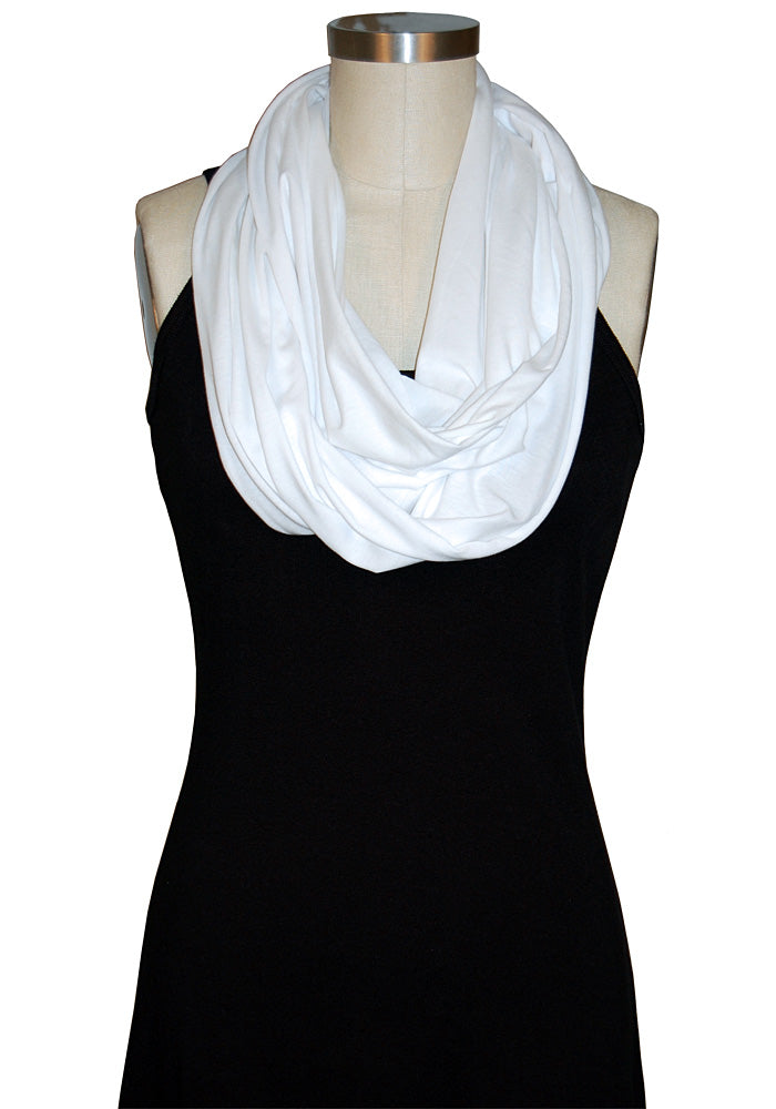 Circle Scarf in Light Jersey