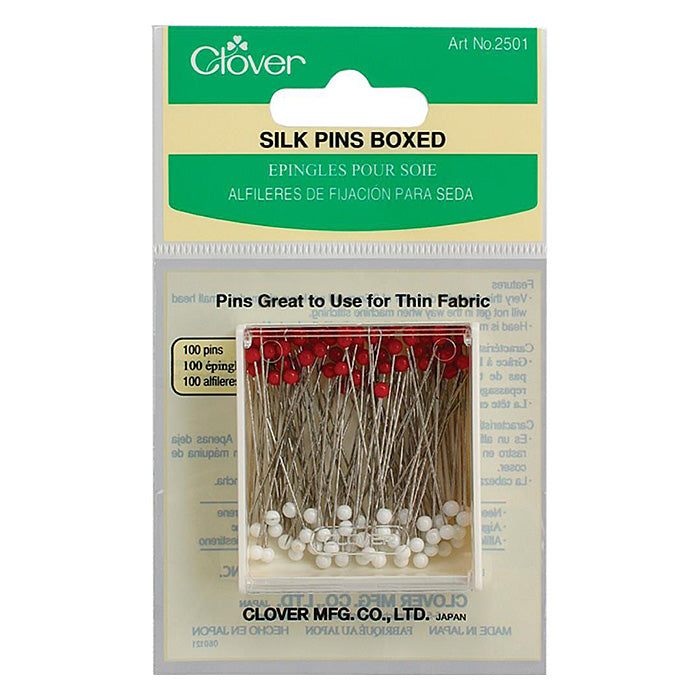 Clover Silk Pins