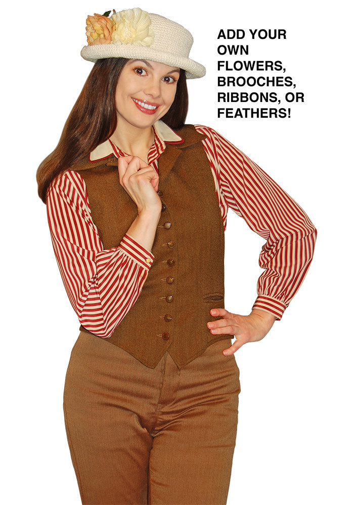 Cotton Yarn Blossom Hat