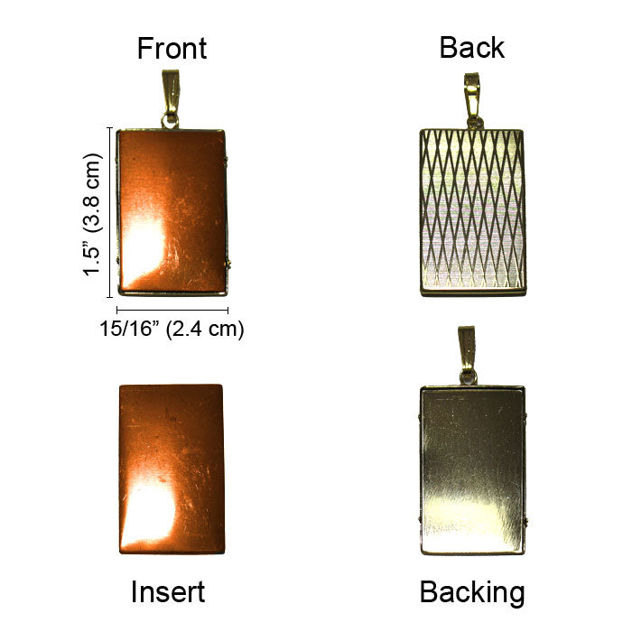 394 Rectangle Pendant