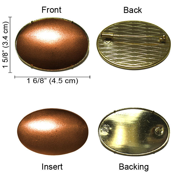 443 Oval Pin