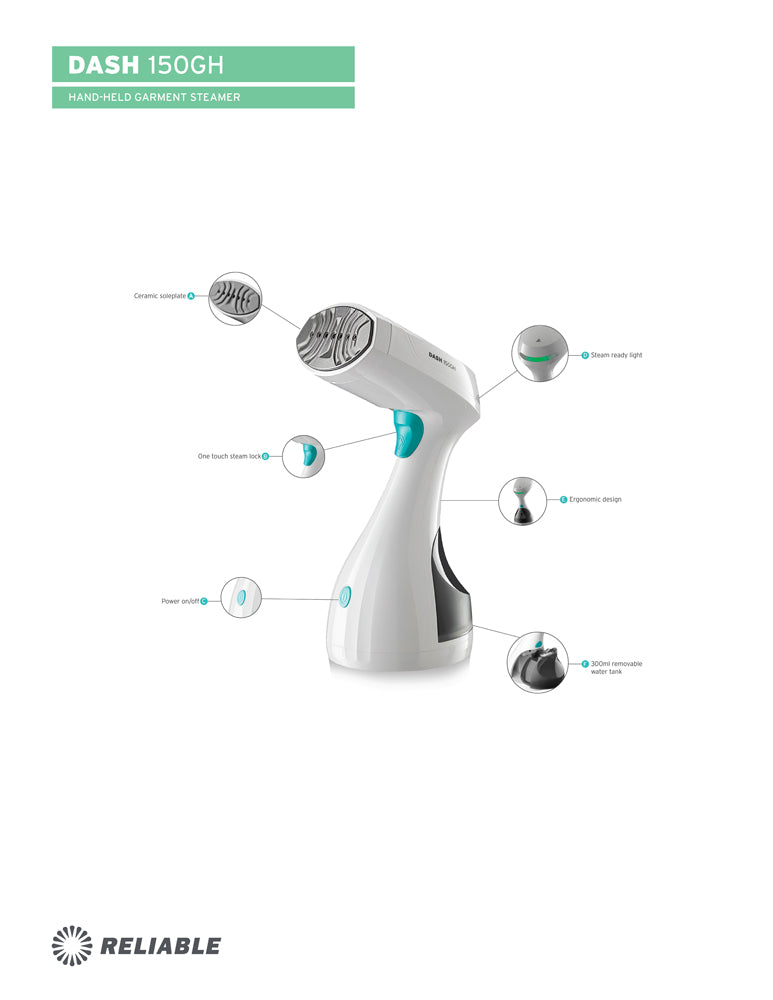Dash 150GH Portable Garment Steamer