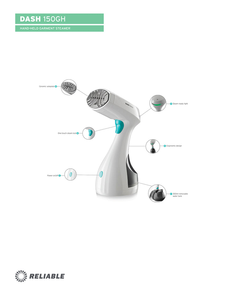 Dash 150GH Portable Garment Steamer