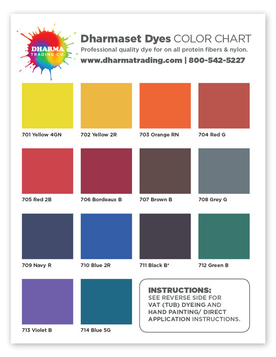 Dharmaset (Acid) Dyes