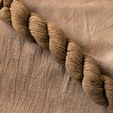 Acacia - Acacia nilotica Dyed examples were done at 50% OWG. We used our Silk Hankies (#SH), our Cotton Bubble Gauze (#CG2-50"), and our Single Sock HT Mini Skeins (#YARN104)