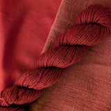 Madder Extract - Rubia tinctorum
Dyed examples were done at 50% OWG. We used our Silk Hankies (#SH), our Cotton Bubble Gauze (#CG2-50"), and our Single Sock HT Mini Skeins (#YARN104)