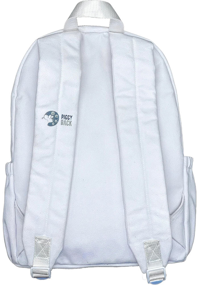 Double Pocket Canvas Backpack