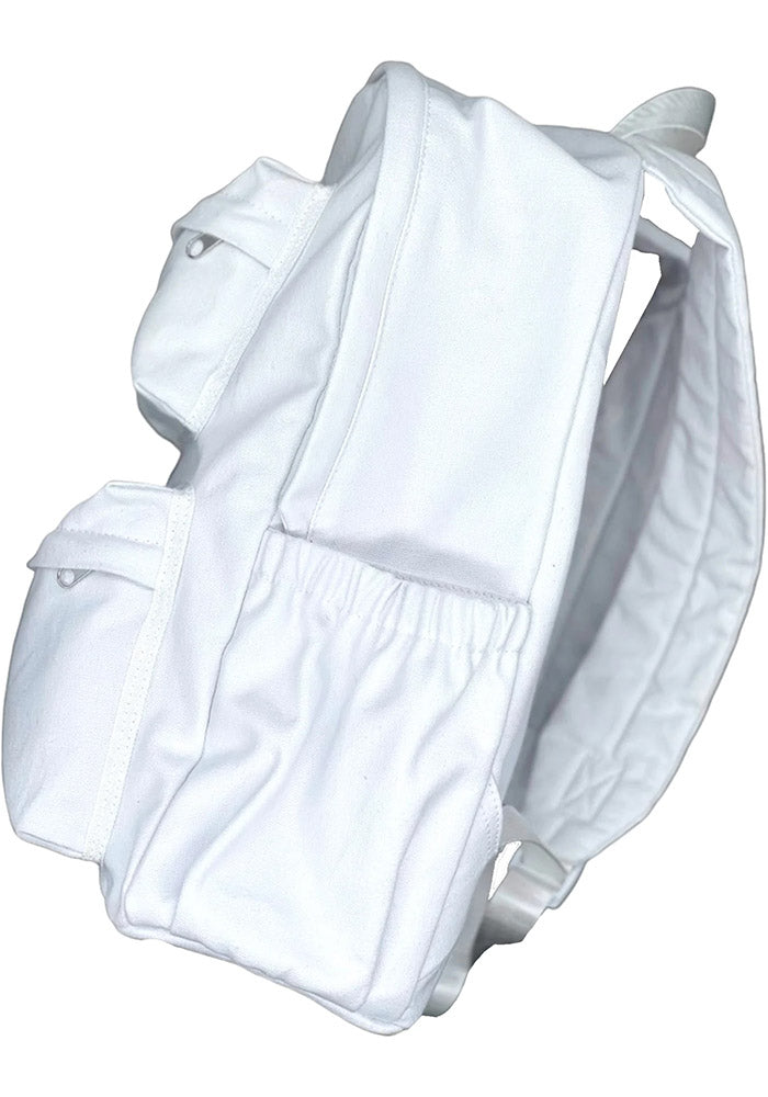 Double Pocket Canvas Backpack