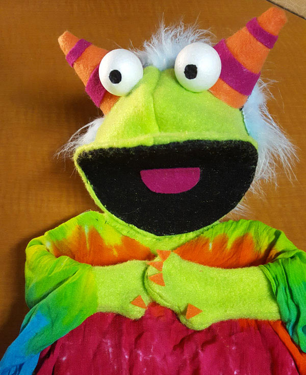 Fleece Monster Hand Puppet