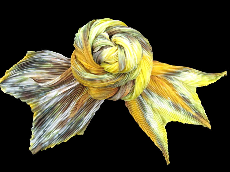 Flat Crepe 8mm Scarves