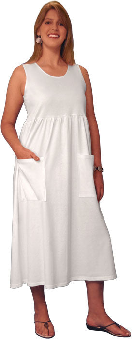 Sleeveless Farmer's Dress