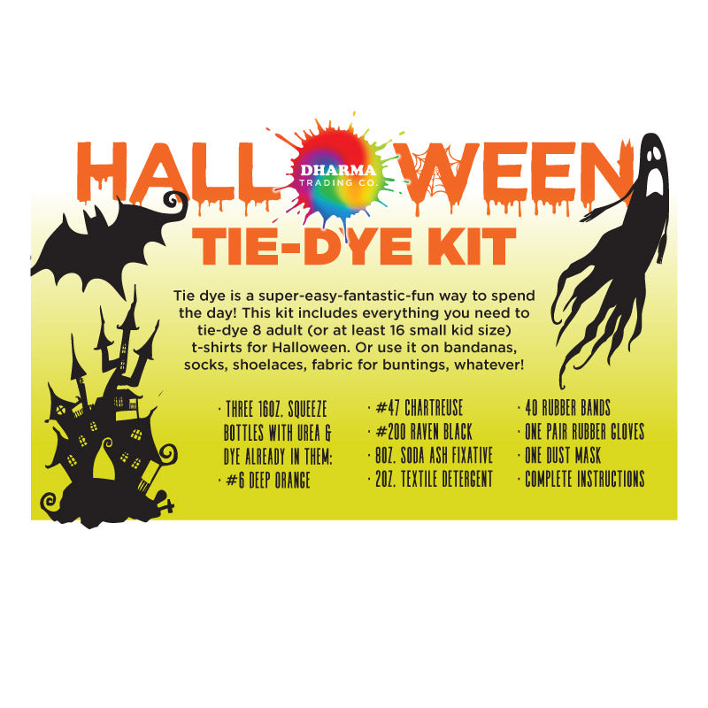 Halloween Teeny Tiny Tie-dye Kit