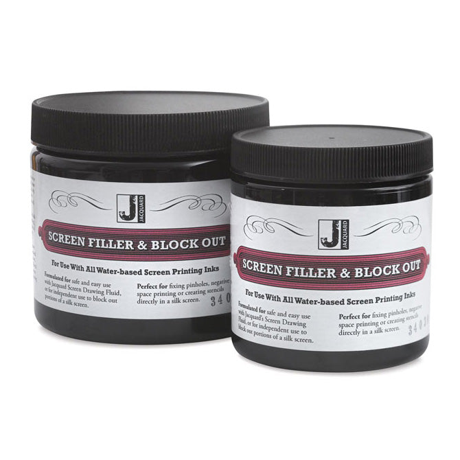 Jacquard Screen Filler and Block Out