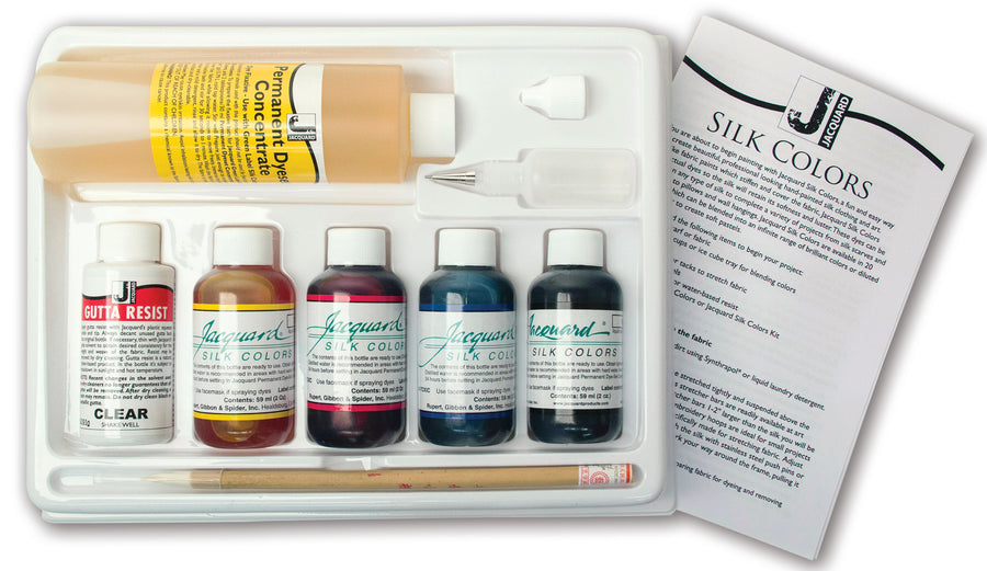 Jacquard Silk Colors (Green Label) - Starter Set