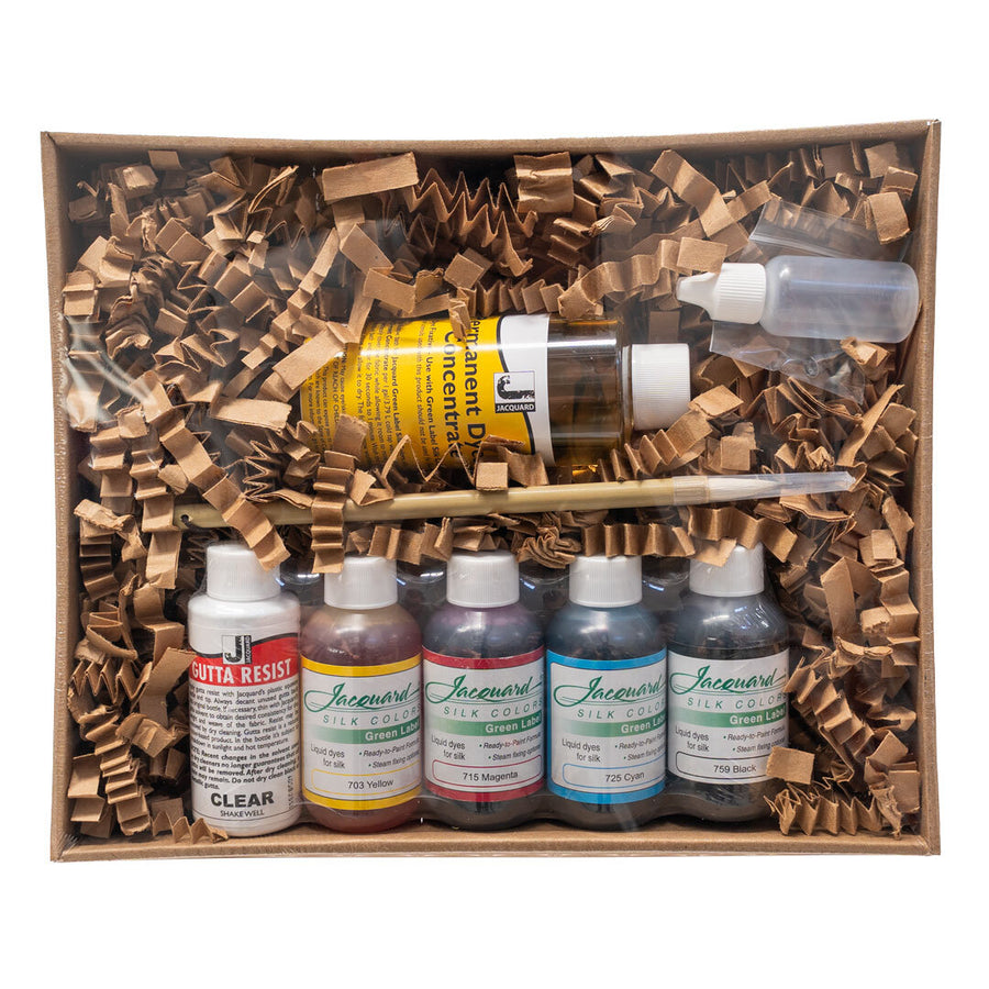 Jacquard Silk Colors (Green Label) - Starter Set