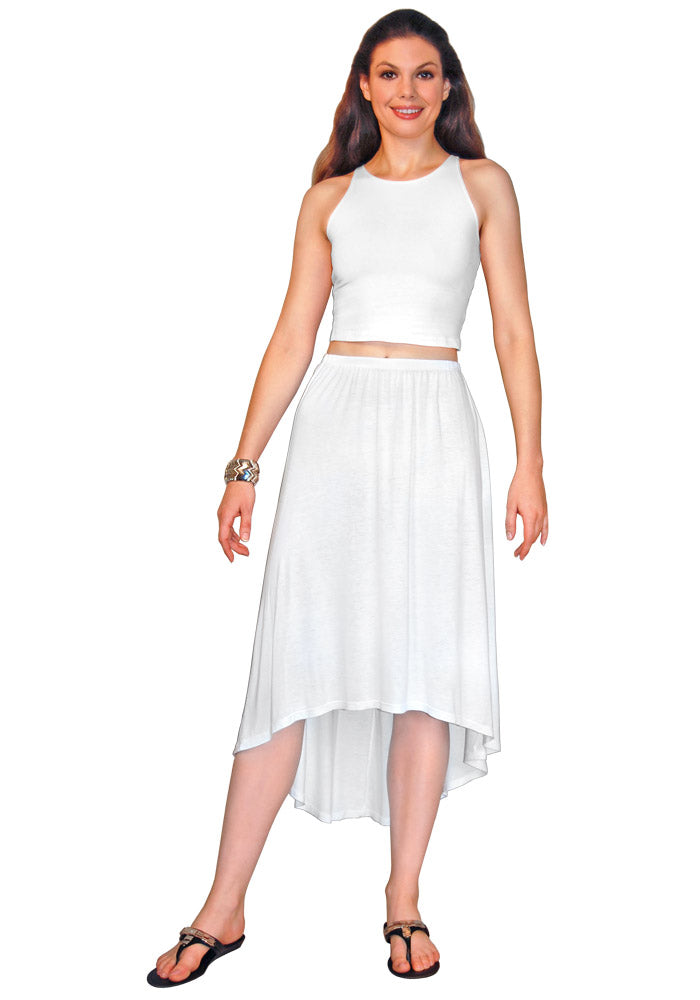 Cotton/Spandex Junior Crop Top