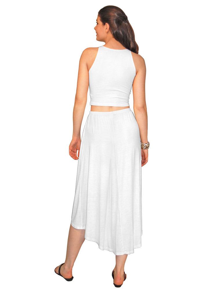 Cotton/Spandex Junior Crop Top