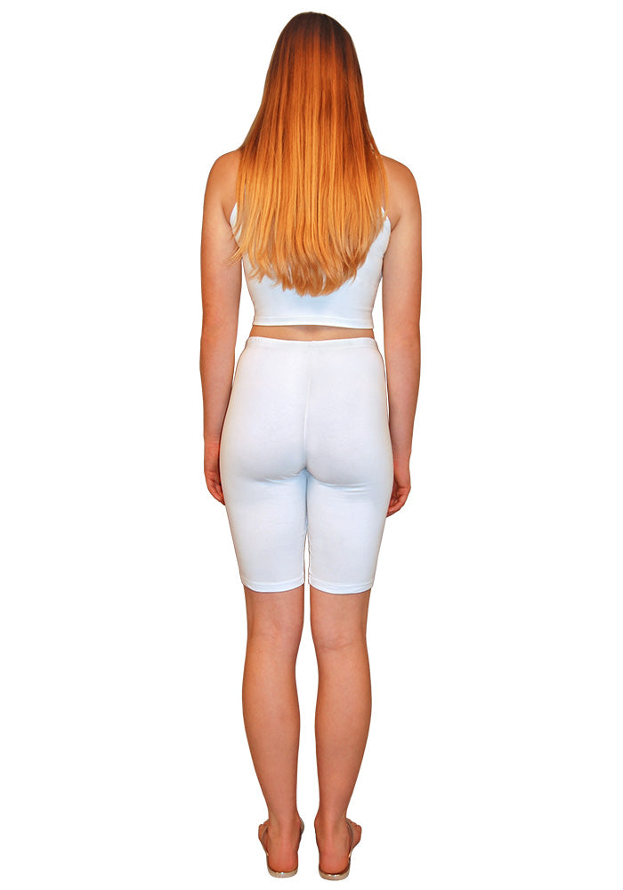 Long Cotton Spandex Short