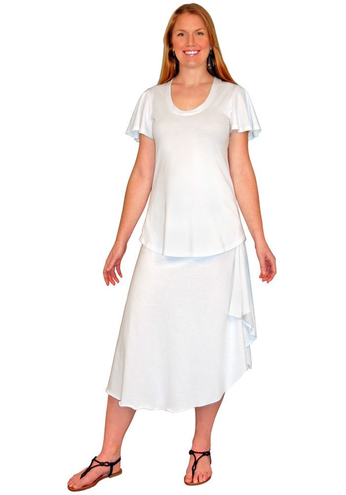 Light Jersey Lotus Skirt