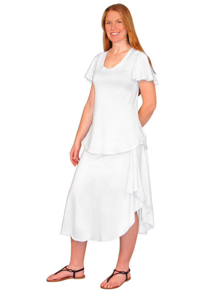 Light Jersey Lotus Skirt