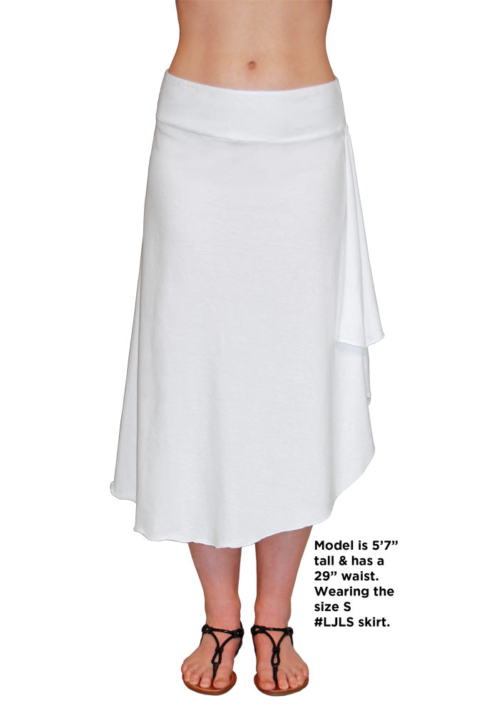 Light Jersey Lotus Skirt