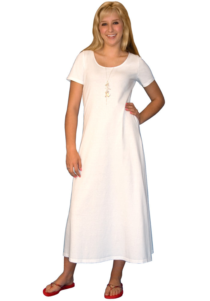 Short Sleeve Long Playdress