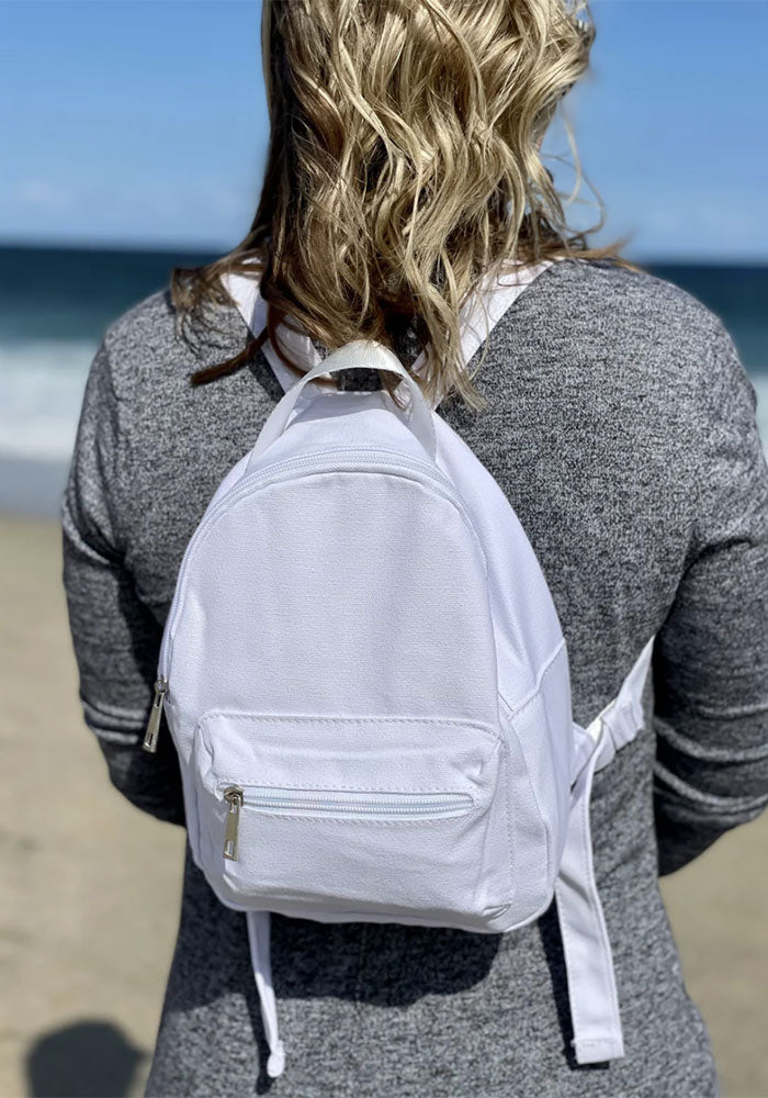 100% Cotton Mini Backpack