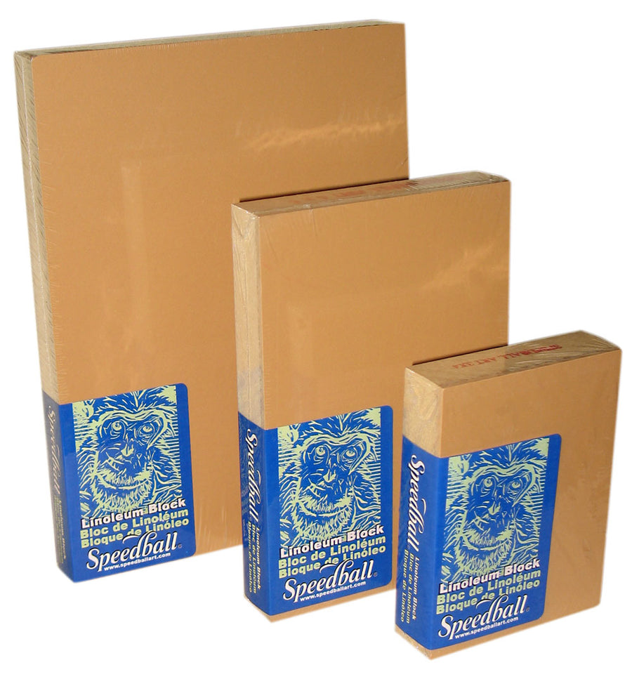 Mounted Linoleum Blocks