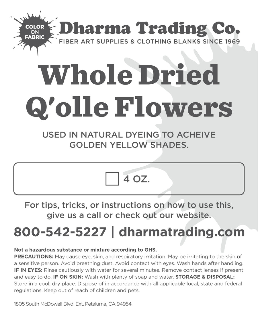 Whole Dried Q'olle Flowers