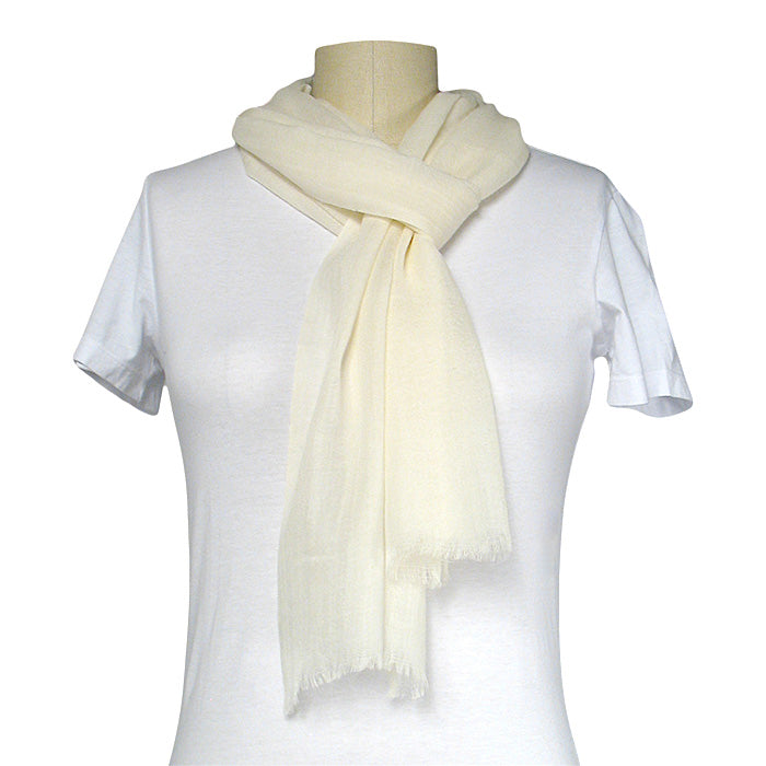 Pure Wool Gauzy Scarves