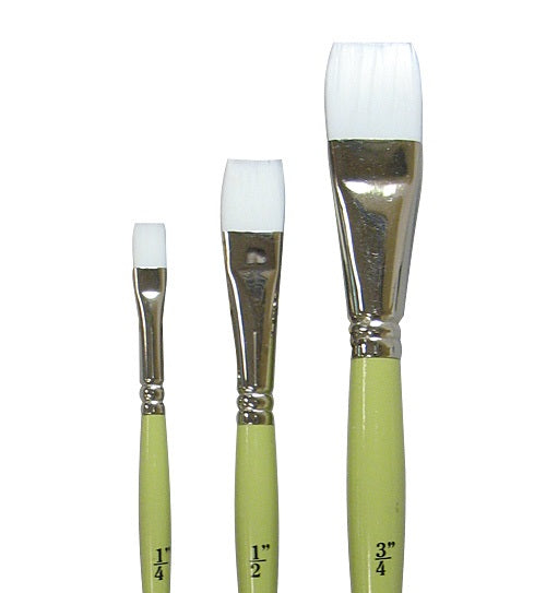 Richeson Flat Silk Painting Brushes