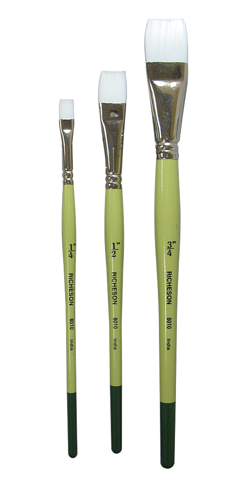 Richeson Flat Silk Painting Brushes