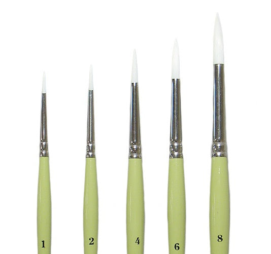 Richeson Round Silk Painting Brushes