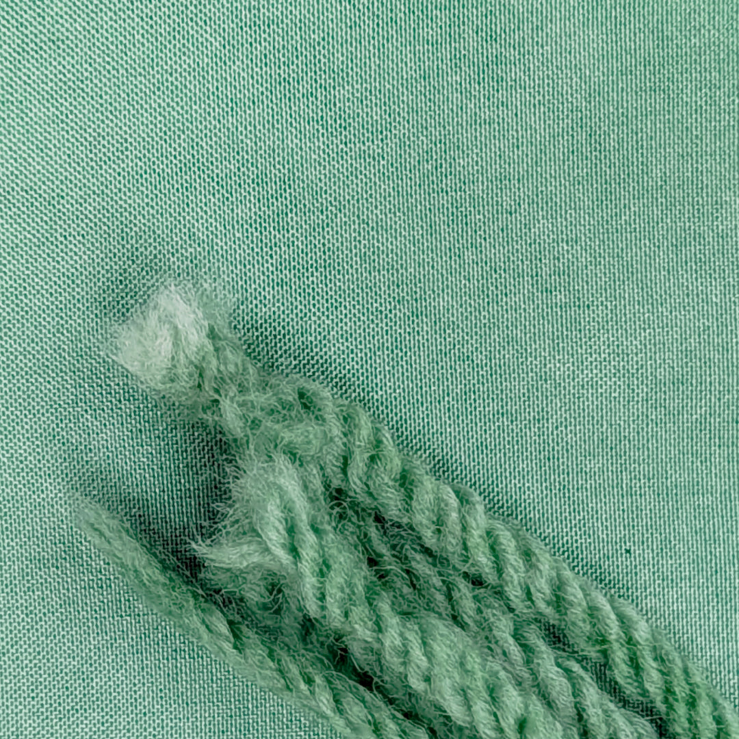 A - Sage of Aquarius dyed 100% Merino Wool Yarn and 8mm Habotai Fabric