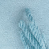 D - Ol' Blue Eyes dyed 100% Merino Wool Yarn and 8mm Habotai Fabric
