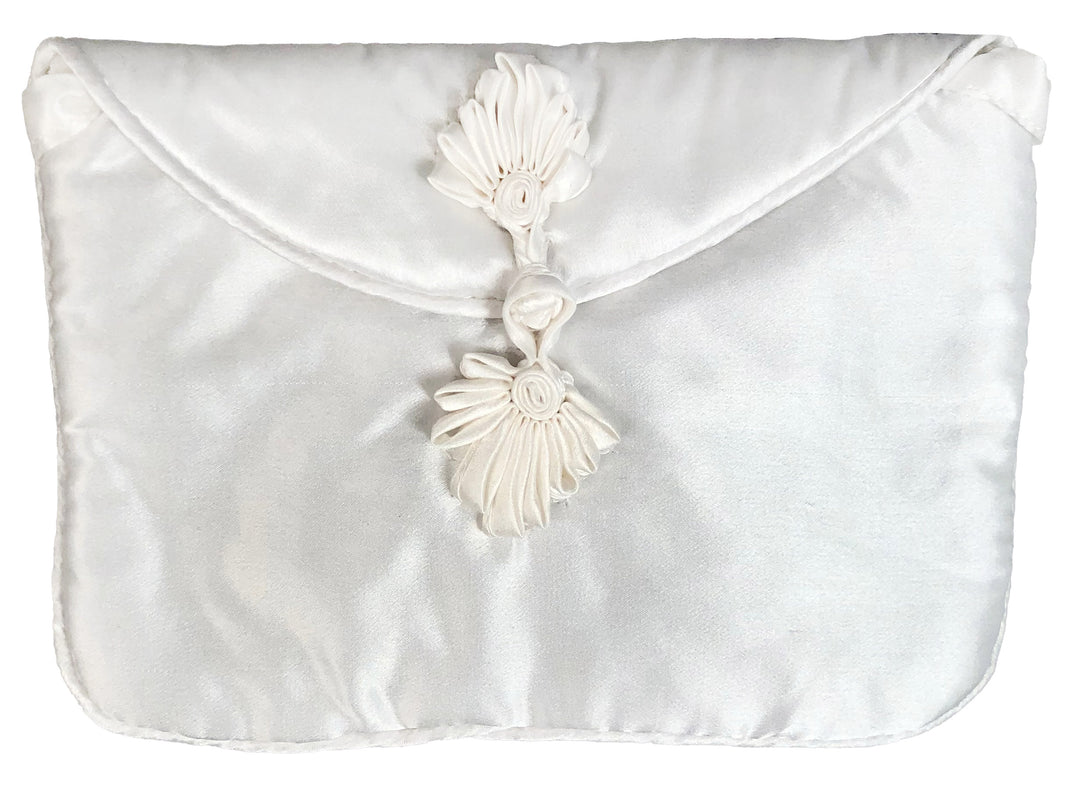 Silk Charmeuse Shoulder Bag