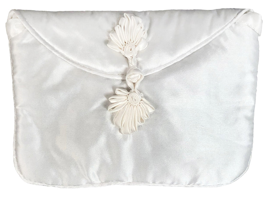 Silk Charmeuse Shoulder Bag