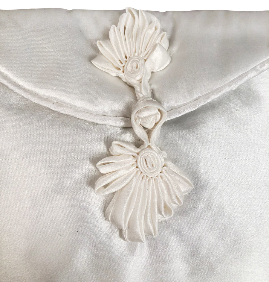 Silk Charmeuse Shoulder Bag