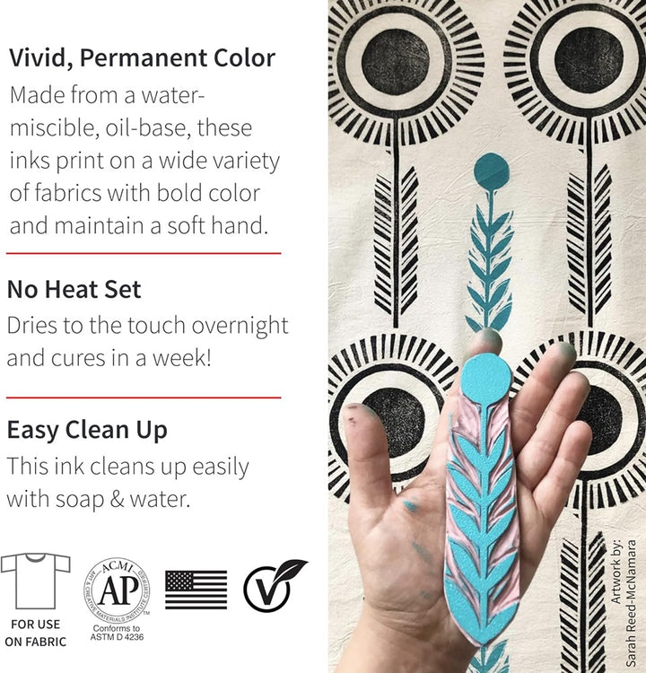 Speedball Fabric Block Printing Ink