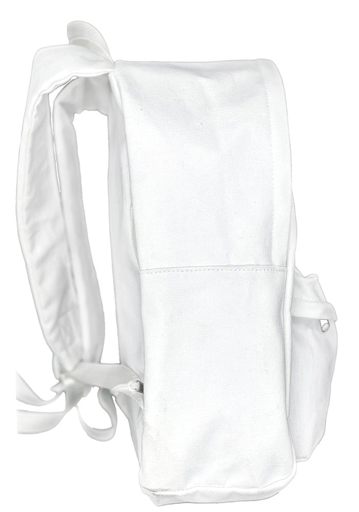 Single Pocket Canvas Backpack