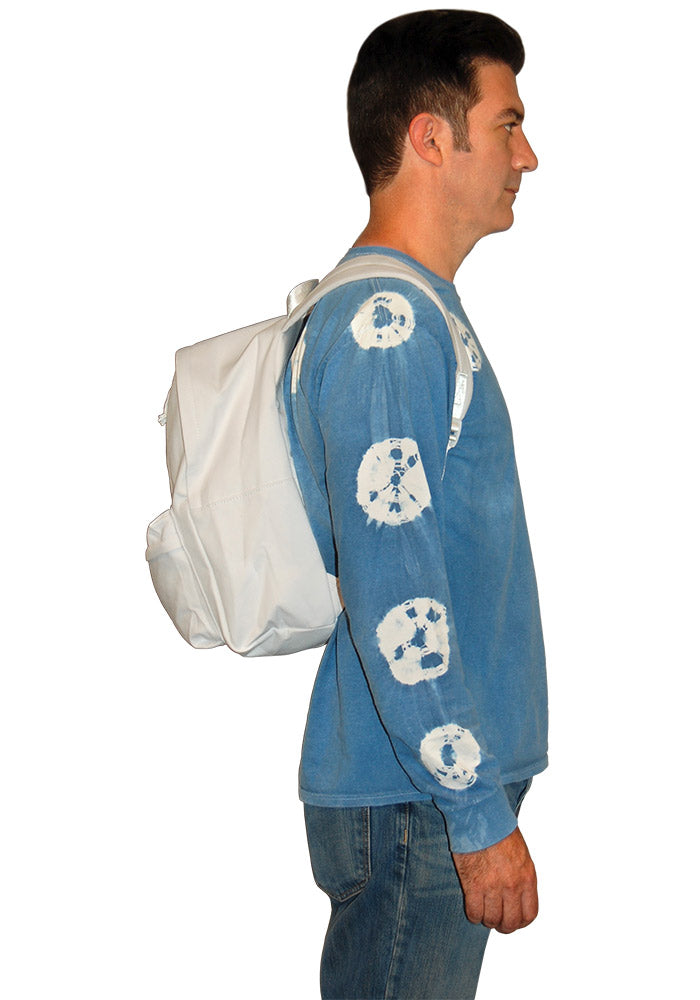 Single Pocket Canvas Backpack