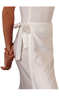 Short Rayon Wrap Skirt