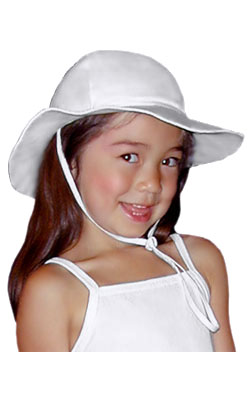 Child's Wide Brim Sun Hat