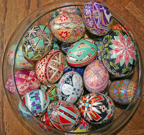 Pysanky Ukrainian Easter Eggs by Chrisinda Bowlin