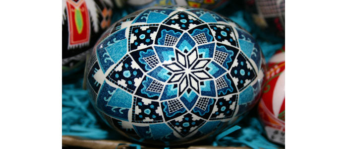 Pysanky Ukrainian Easter Eggs by Chrisinda Bowlin