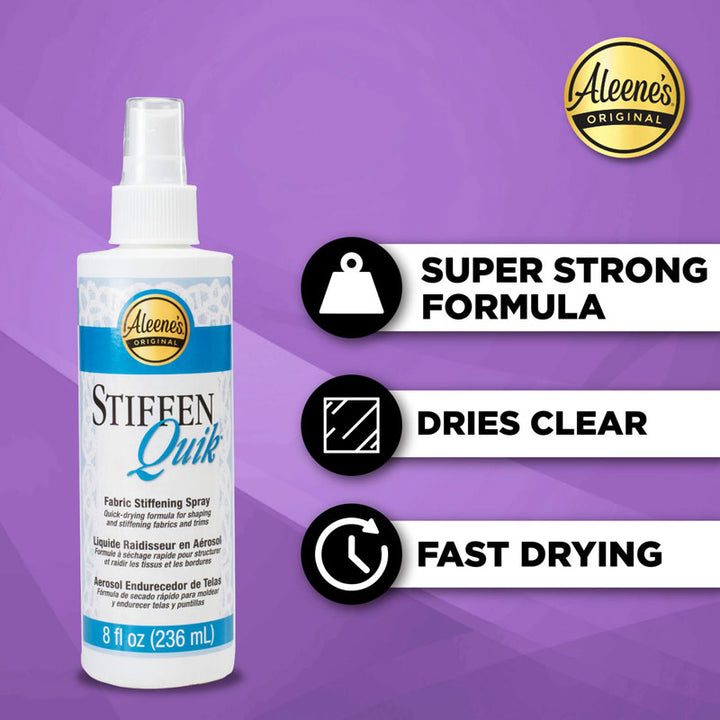 Aleene's Stiffen-Quik Fabric Stiffening Spray