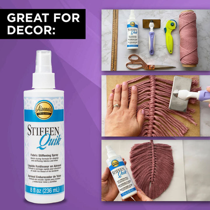 Aleene's Stiffen-Quik Fabric Stiffening Spray