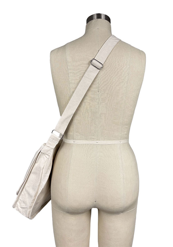 Canvas Bag w/ Button