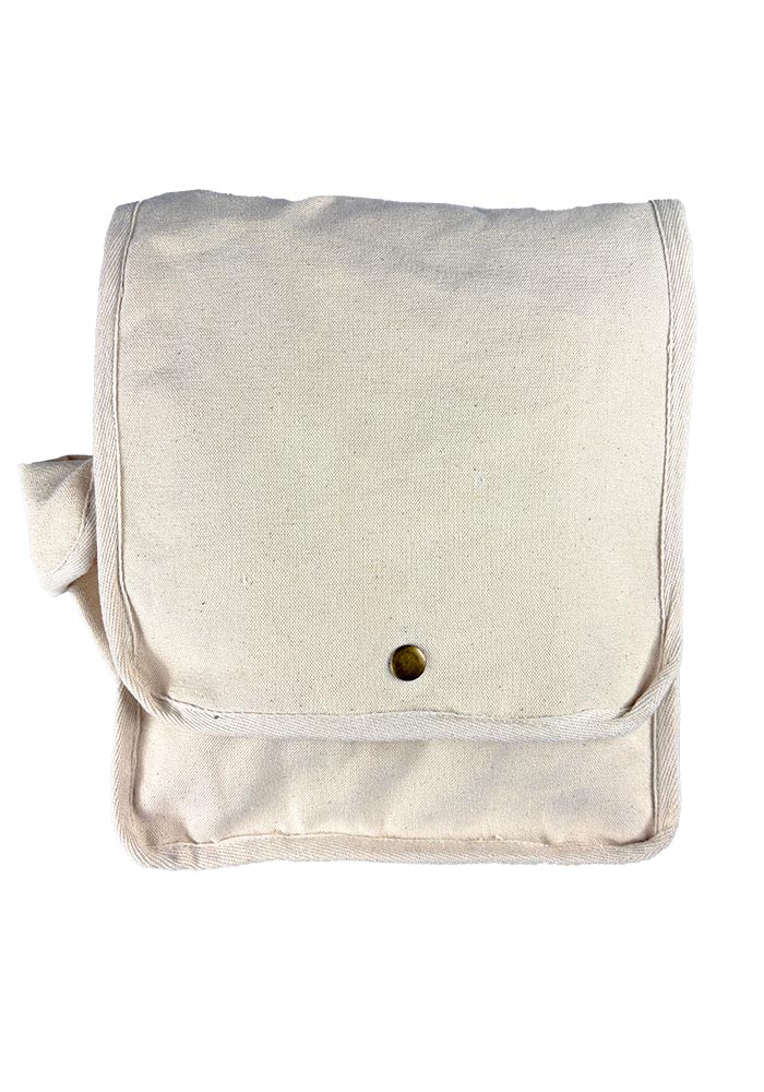 Canvas Bag w/ Button