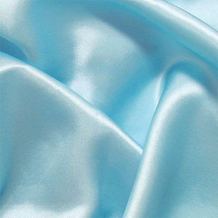 Frozen Blue Charmeuse/Silk Crepe Satin 